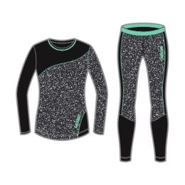 Превью  Комплект термобелья LOEFFLER Merino W Black/Grey Melange (20/21)